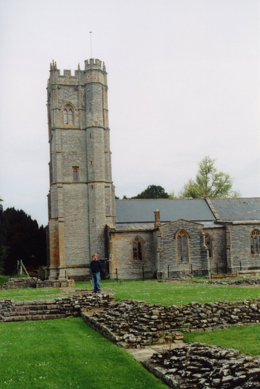 A and M at Muchelney Abbey 5